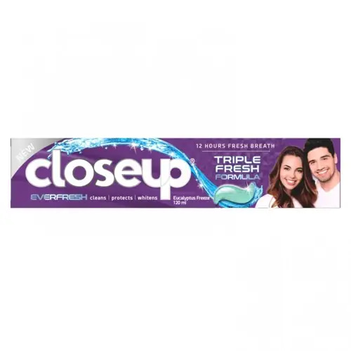 Closeup Eucalyptus Freeze Triple Fresh Toothpaste 120ml