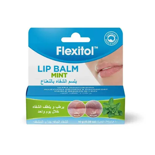 Flexitol Lip Balm with Mint 10g