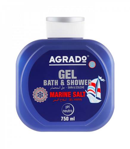 Agrado Shower Gel with Sea Salt Extract 750ml