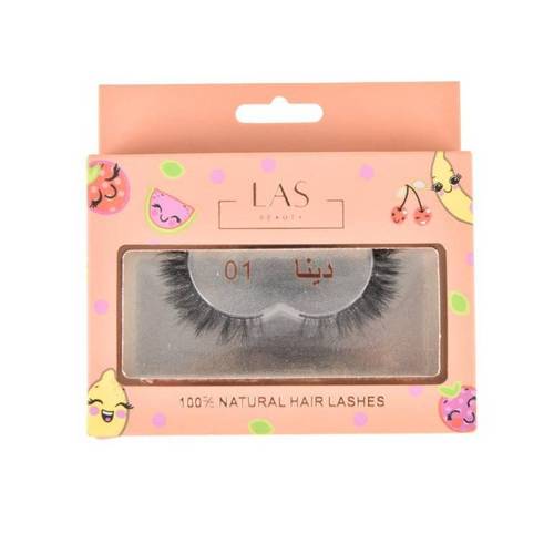 Las Beauty Natural Hair Eyelashes - Dina 01