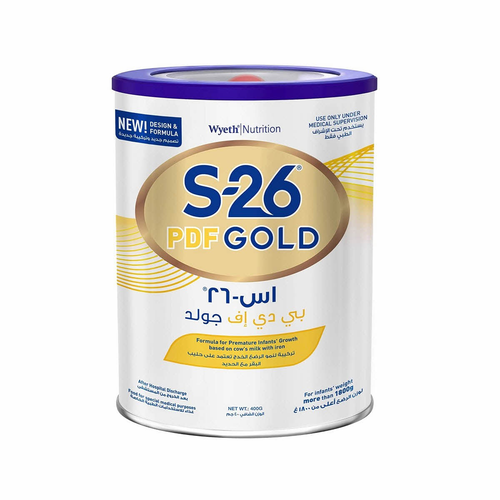 S-26 Gold Premature Infant Formula 400g