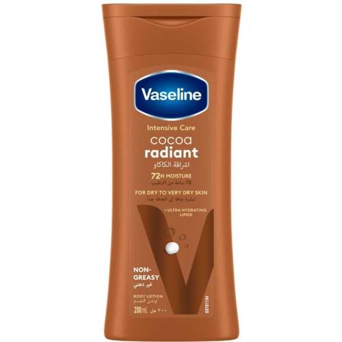 Vaseline Intensive Care Cocoa Butter Body Lotion, 200ml
