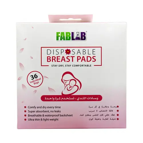 فاب لاب وسادات الثدي استخدام مرة واحدة 