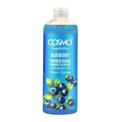 Cosmo Blueberry Exfoliating Shower Gel, 1000ml