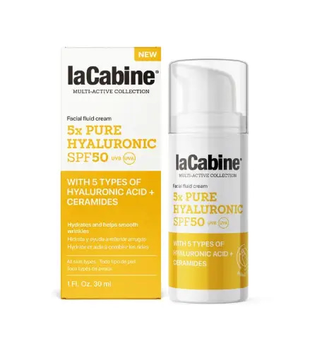 لاكابين كريم واقي من الشمس SPF 50 معزز بالهيالورونيك المرطب 30مل