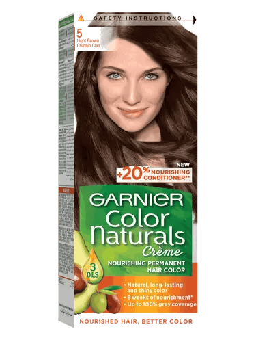Garnier Color Naturals Light Brown Hair Dye No. 5