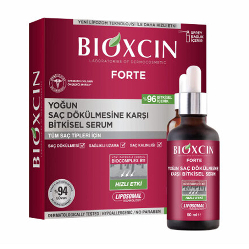 Bioxcin Intensive Herbal Serum for Severe Hair Loss 3x50ml