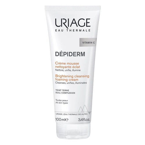 Uriage Depiderm Cleansing Cream-Mousse for Radiant Skin 100 ml