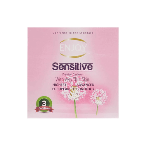 Enjoy Sensitive Condoms 3 Pack