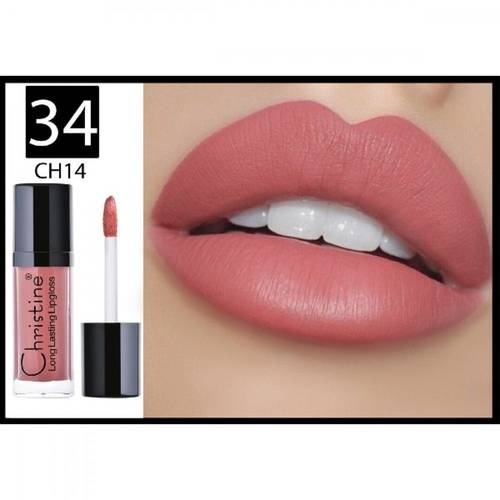 Liquid Matte Lipstick - CH014 - No. 34 by Christine
