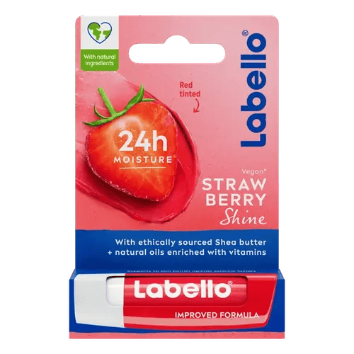 Labello Strawberry Shine Lip Balm 4.8g