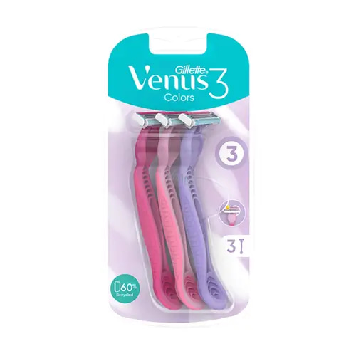 Gillette Simply Venus 3 Razors – 3pcs