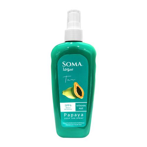 Soma Tanning Spray 250ml with Natural Papaya Oil
