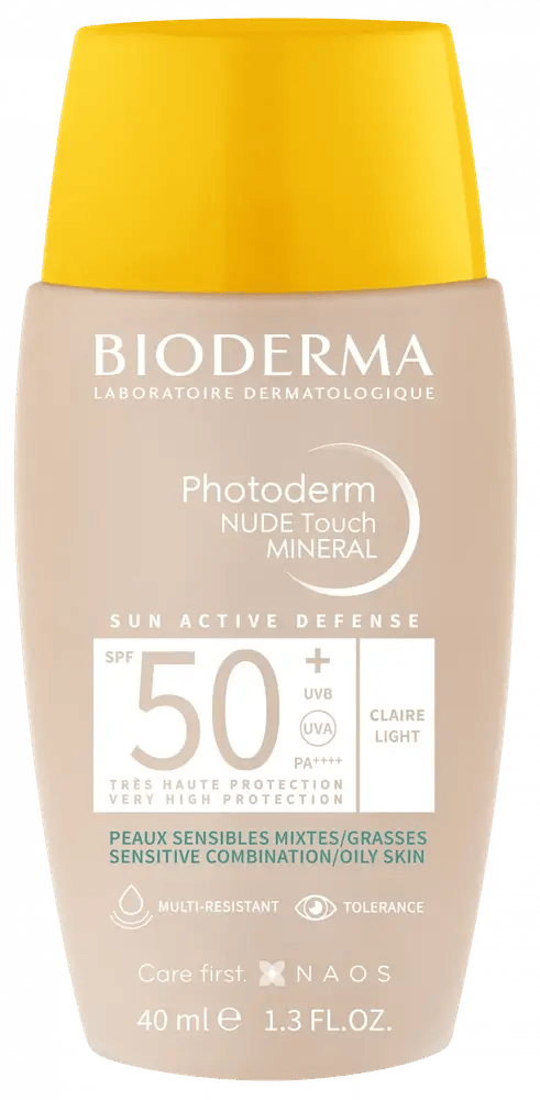 بيوديرما فوتوديرم نود تاتش فوتوديرم نود تاتش SPF50+ واقي شمسي معدني خفيف اللون