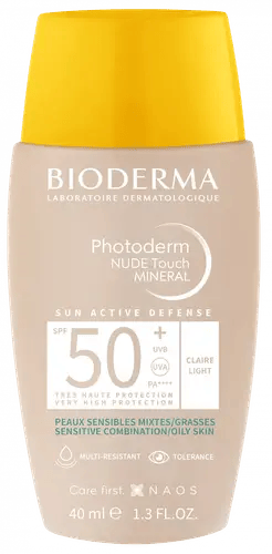 بيوديرما فوتوديرم نود تاتش فوتوديرم نود تاتش SPF50+ واقي شمسي معدني خفيف اللون