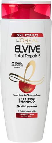 L'Oreal Paris Elvive Total Repair 5 Shampoo, 600 ml