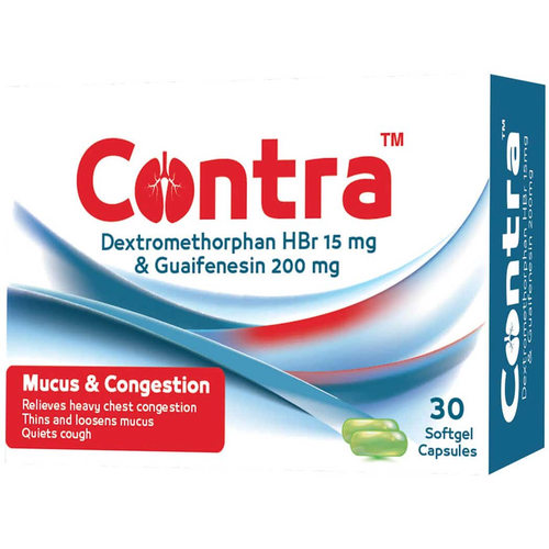 Contra Softgel Capsules 30 Capsules