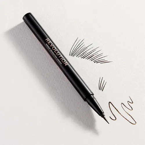 Revolution Duo Brow Pencil - Black Brown