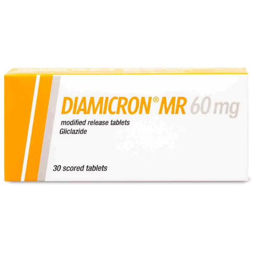 Diamicron MR 60 mg Tablets 30 Tabs