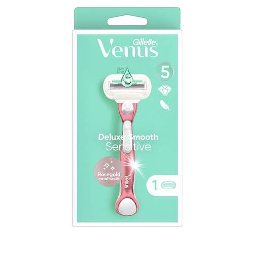 Gillette Venus Deluxe Sensitive Skin 5-Blade Women's Razor