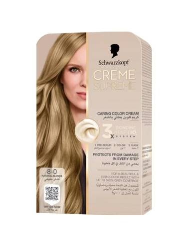 Schwarzkopf Palette Supreme Hair Color 8-0