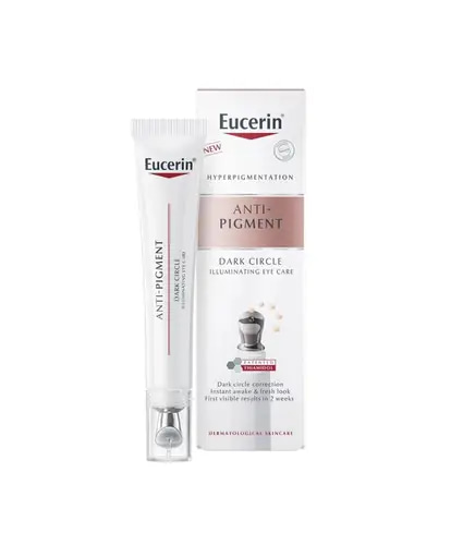 Eucerin Anti-Pigmentation & Dark Circles Eye Care Cream, Reduces Pigment Spots & Prevents Their Appearance With An Instant, Refreshed & Awake Look For All Skin Types (15ml)