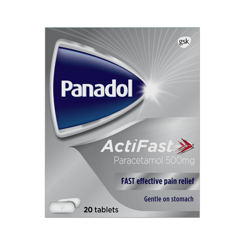 Panadol ActiFast 500 mg – 20 Tablets