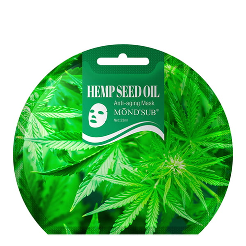 Hemp Seed Oil Anti Wrinkle Sheet Face Mask