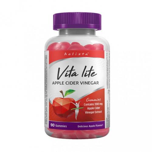 Holista Vita Lite 200mg Apple Cider Vinegar Gummies 90 Gummies