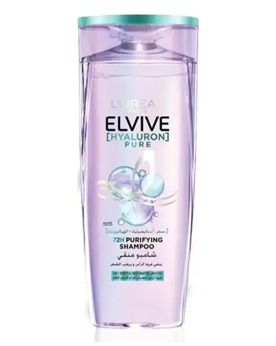 L'Oreal Paris Elvive Hyaluron Pure Purifying Shampoo - 400 ml