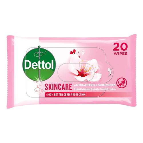 Dettol Skincare Wet Wipes 20 Wipes