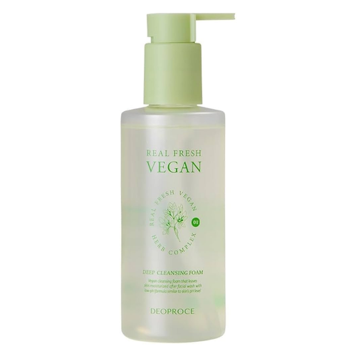 Deoproce Real Fresh Vegan Deep Cleansing Foam 200ml