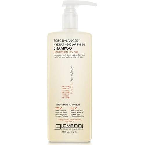 Giovanni, Balanced, Shampoo, Moisturizing Hair, Sulfate Free - 710 ml