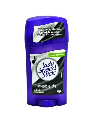 Lady Speed ​​Stick Deodorant Powder Transparent for Women 40g