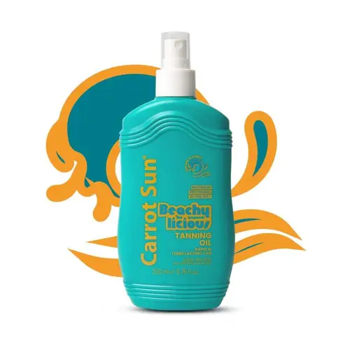 Carrot Sun Tanning Oil Spray Sea Salt Ocean 200ml