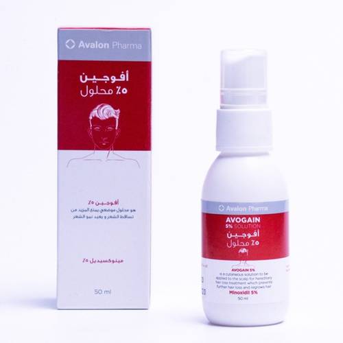 Avalon Pharma Avogain 5% Minoxidil solution 50ml