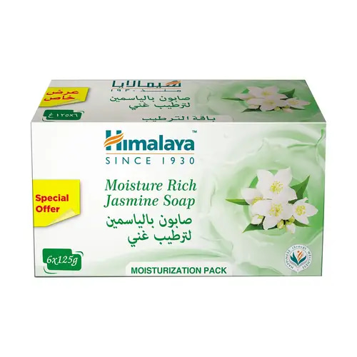 Himalaya Jasmine Moisturizing Soap 6 x 125g