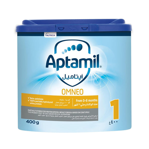 ابتاميل حليب أطفال رقم (1) اومنيو كمفورت 400 جم
