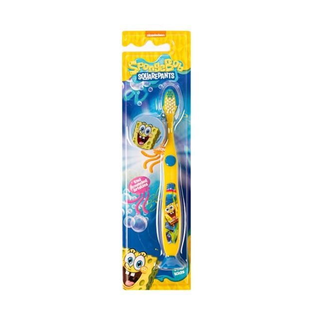Nickelodeon SpongeBob Kids Toothbrush with Cap
