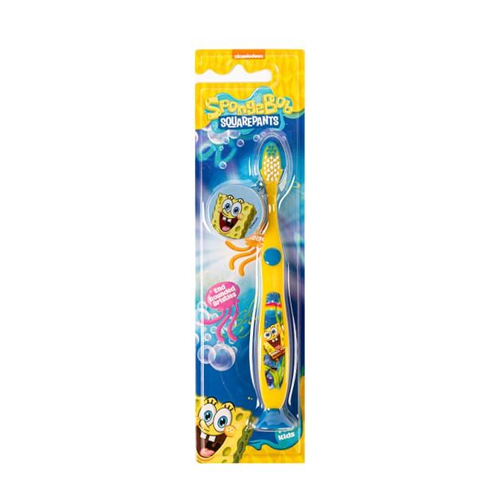 Nickelodeon SpongeBob Kids Toothbrush with Cap