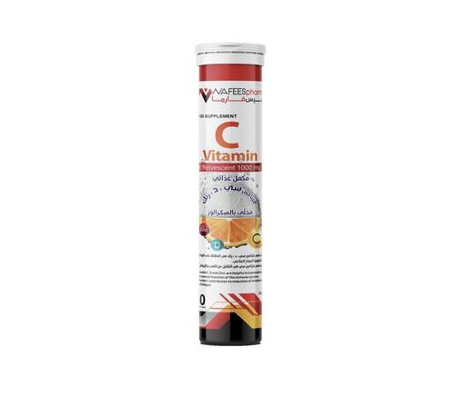 Nafees Pharma Vitamin C D Zinc Effervescent 20 Tablets