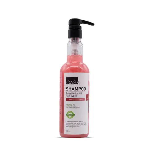 CASA Onion Oil Shampoo for Hair Growth & Shine 500ml