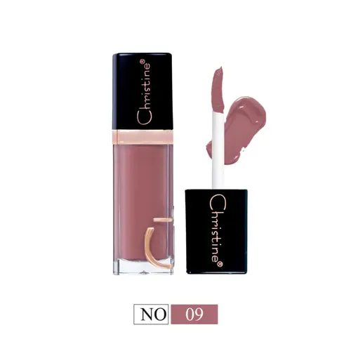 Liquid Matte Lipstick - CH014 - No. 09 by Christine