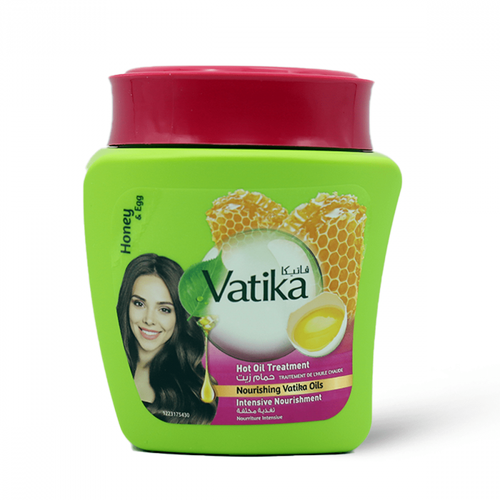 Vatika Intensive Nourishing Hair Oil with Honey & Castor Extract 500g
