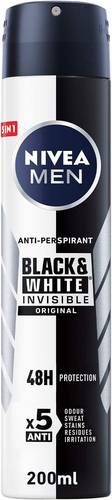 Nivea Men Black & White Invisible Original Deodorant Spray 200ml