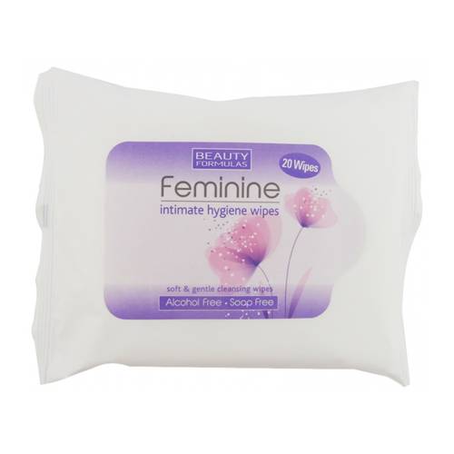 Beauty Formulas Feminine Wipes 20 Sheets
