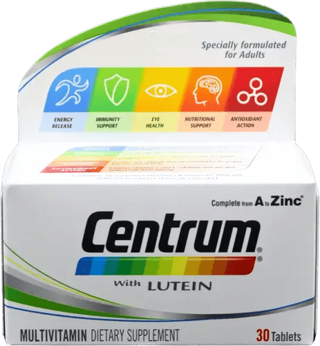 Centrum W. lutein 30 tablets