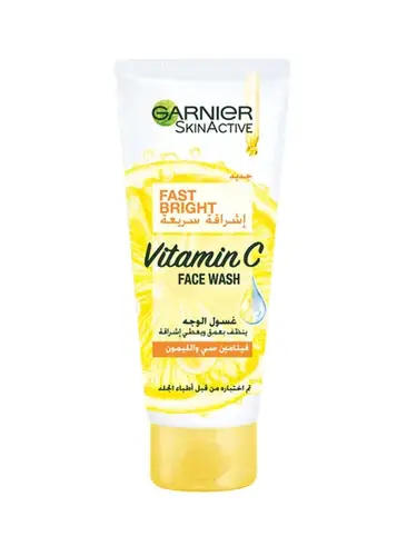Garnier Vitamin C & Lemon Face Wash 100ml
