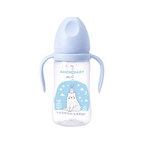 Amchi Baby Feeding Bottle with Handle 300ml AB-3127