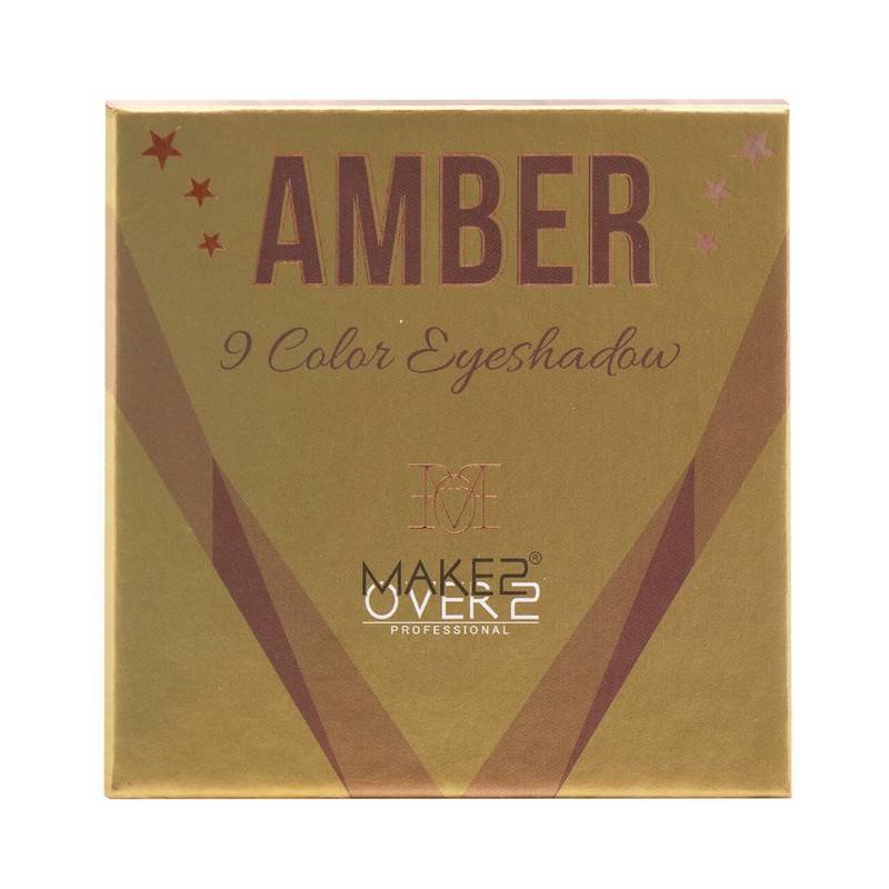 Make Over 22 Amber Eyeshadow Palette AM01 9 Colors